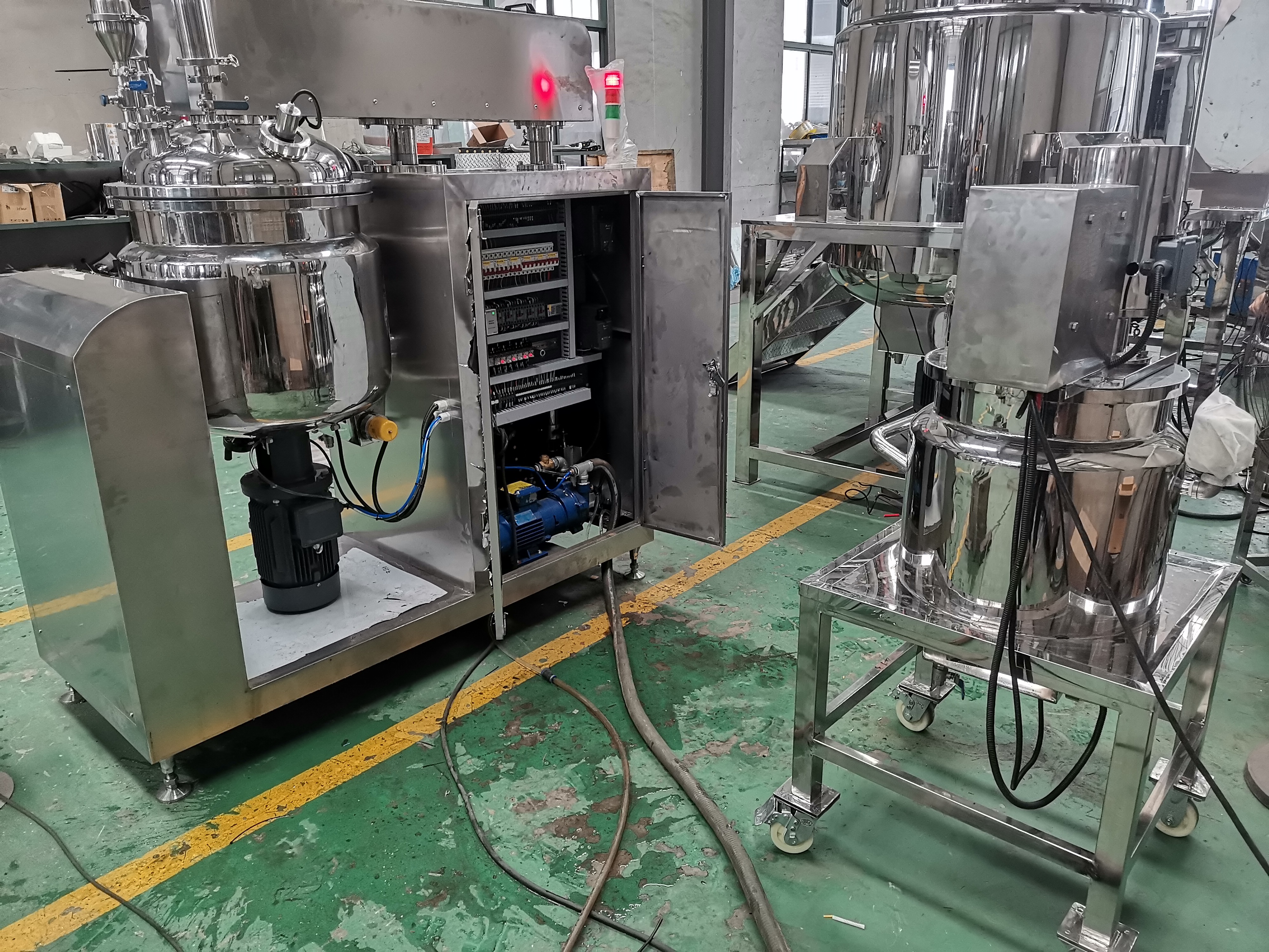 真空乳化机故障排查方法【钰翔机械】